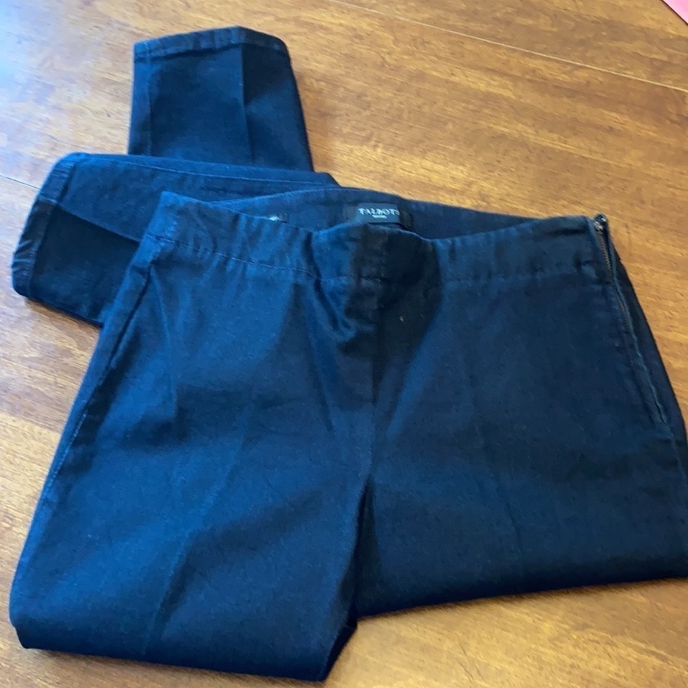 Talbots Slim Ankle 8 Petite Pant Side Zip - Picture 5 of 6
